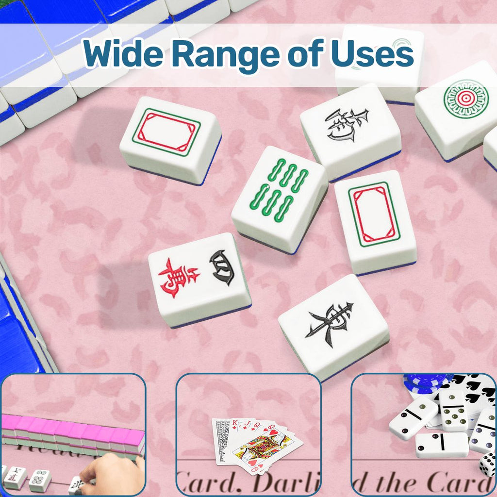 Leopard & Ballet Mahjong Mat 33x33 – Read the Card, Darling