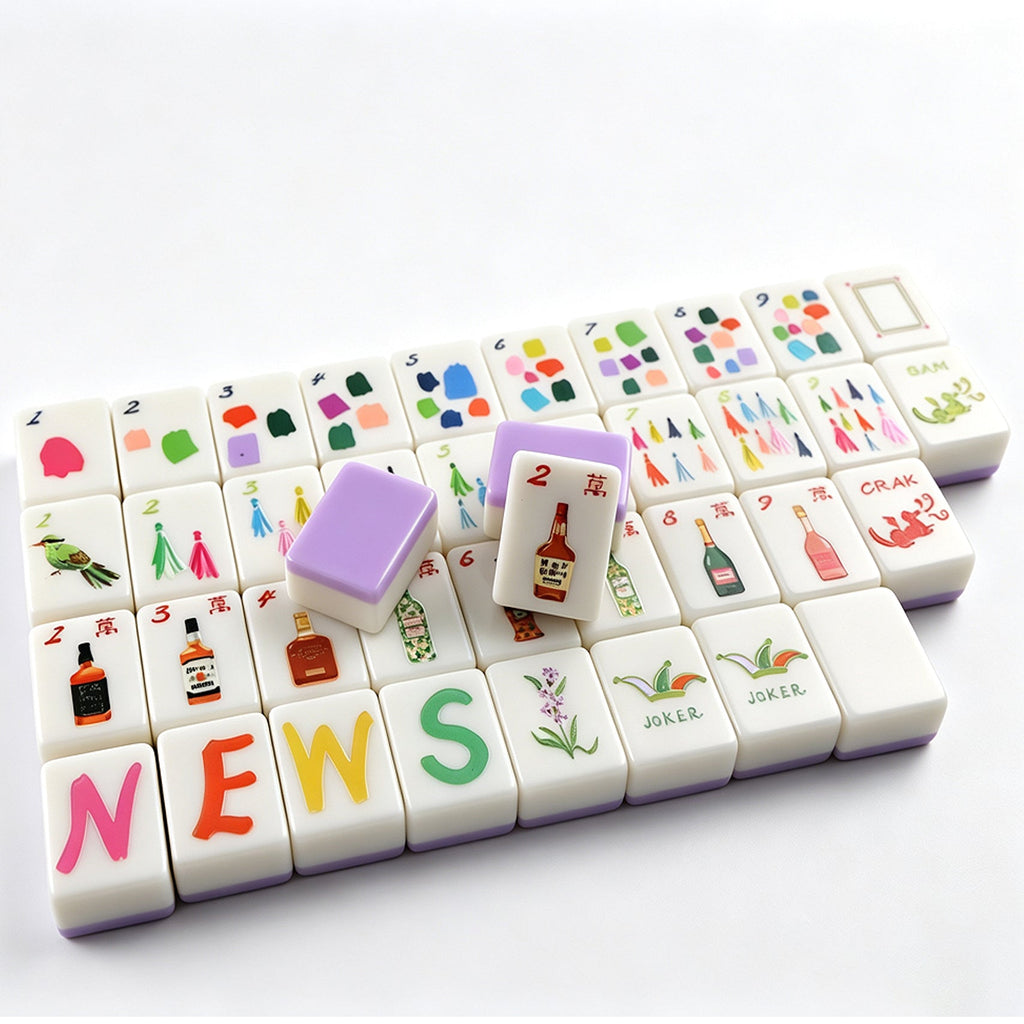 Cocktails Mahjong Tiles