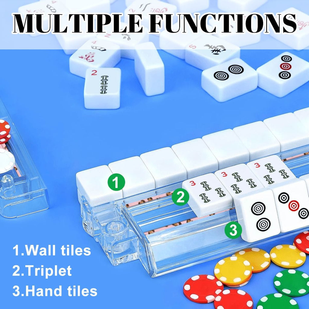 Leopard & Ballet Mahjong Racks – detail