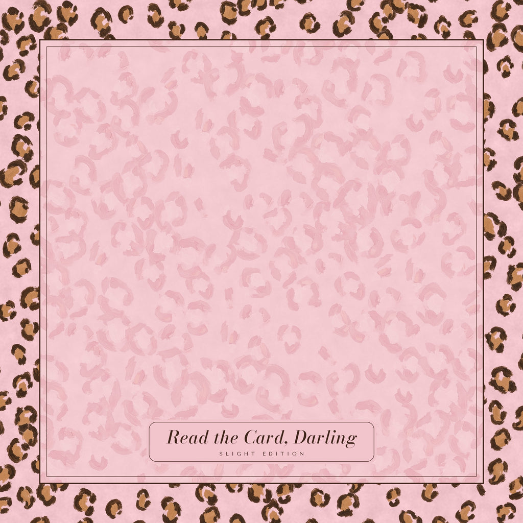 Leopard & Ballet Mahjong Mat 33x33 – Read the Card, Darling