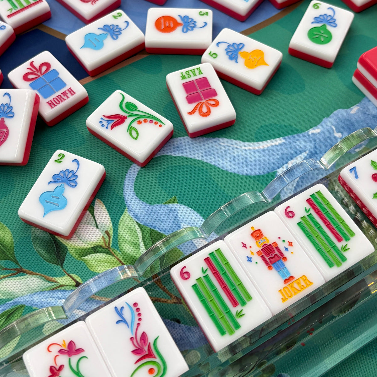 Holiday Soirée Mahjong Tiles
