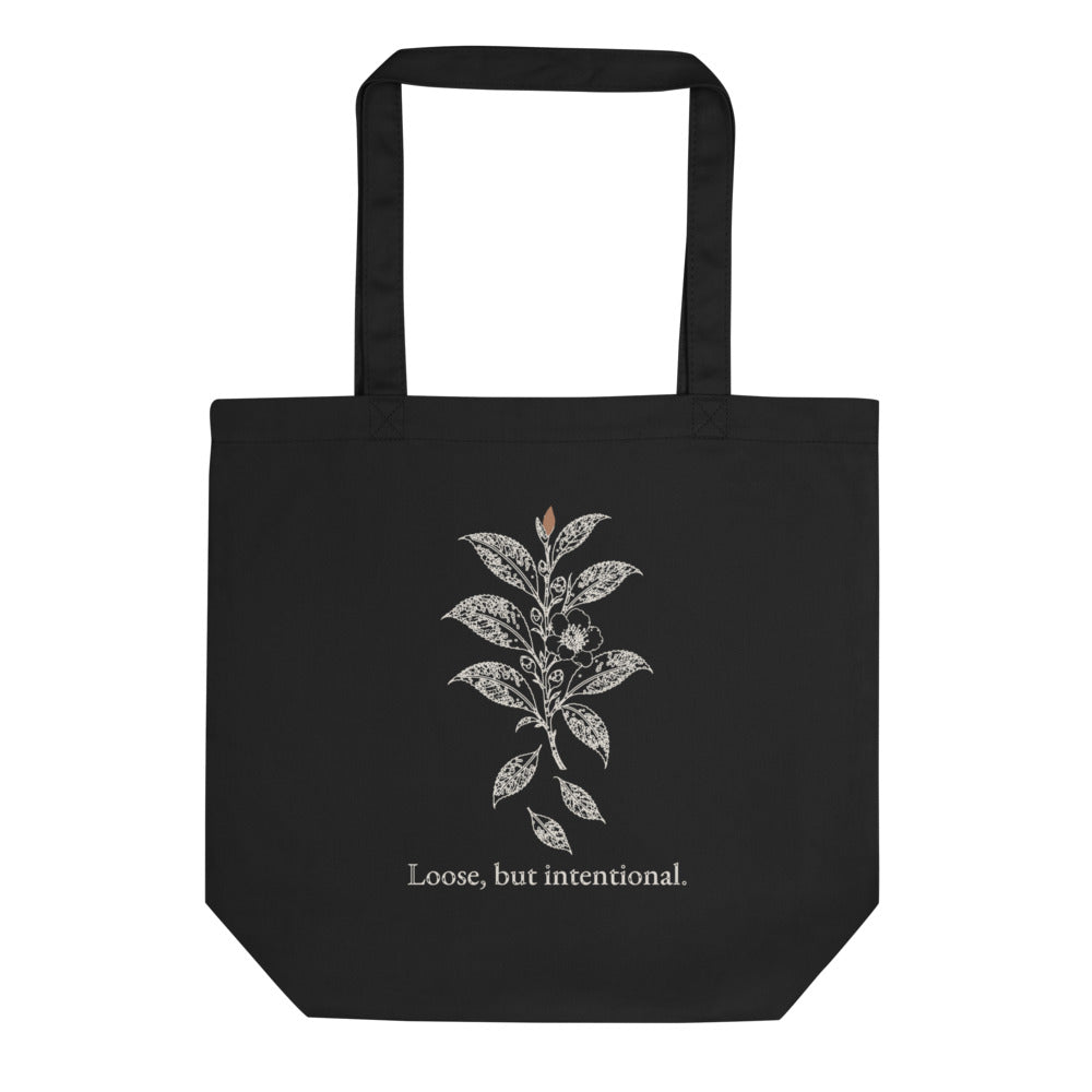 Loose, but intentional tote, Black