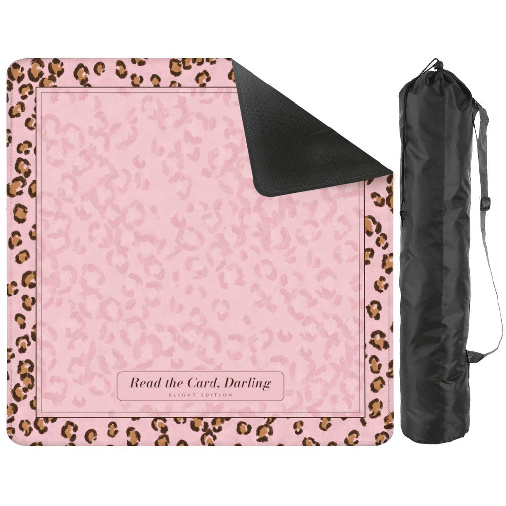Leopard & Ballet Mahjong Mat 33x33 – Read the Card, Darling