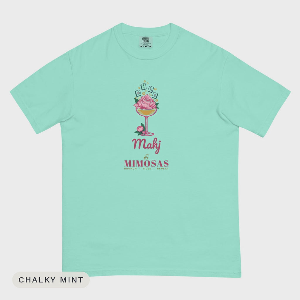 Mahj & Mimosas Tee colour flash video