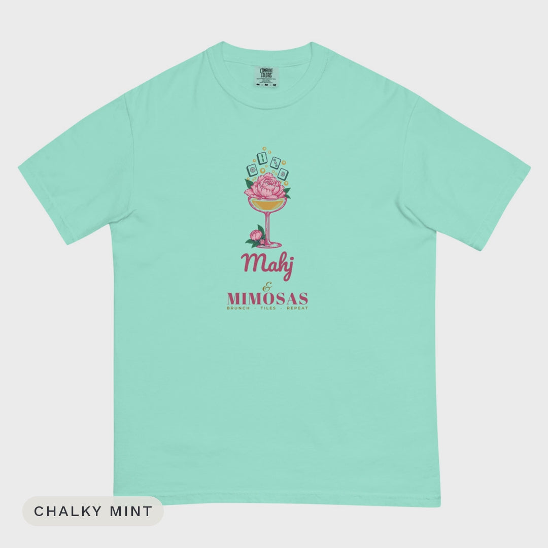 Mahj & Mimosas Tee colour flash video