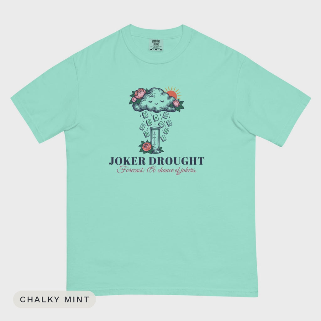 Joker Drought Forecast Tee colour flash video