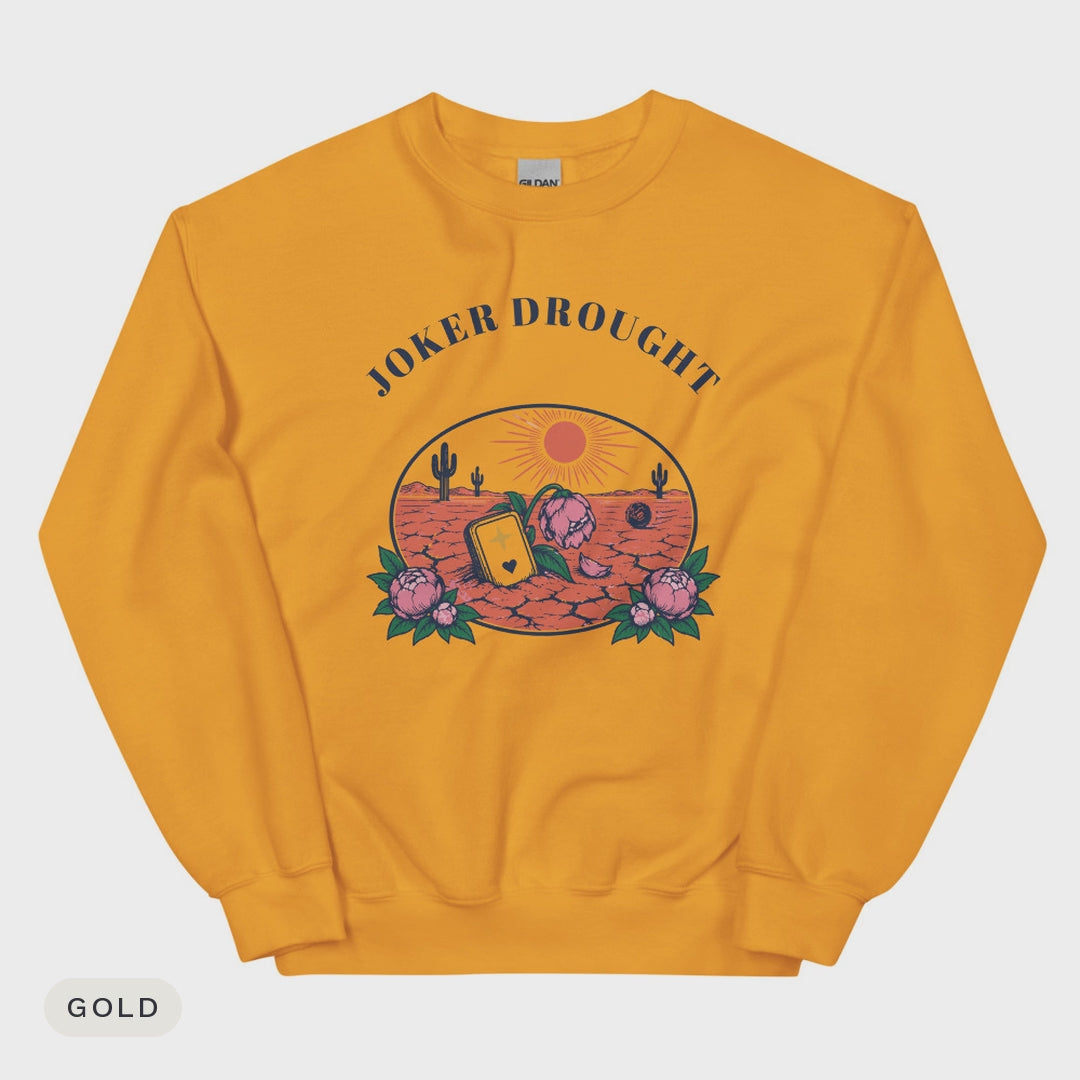 Joker Drought Desert Relic Crewneck colour flash video