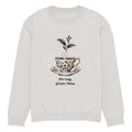 Strong, given time knit sweater