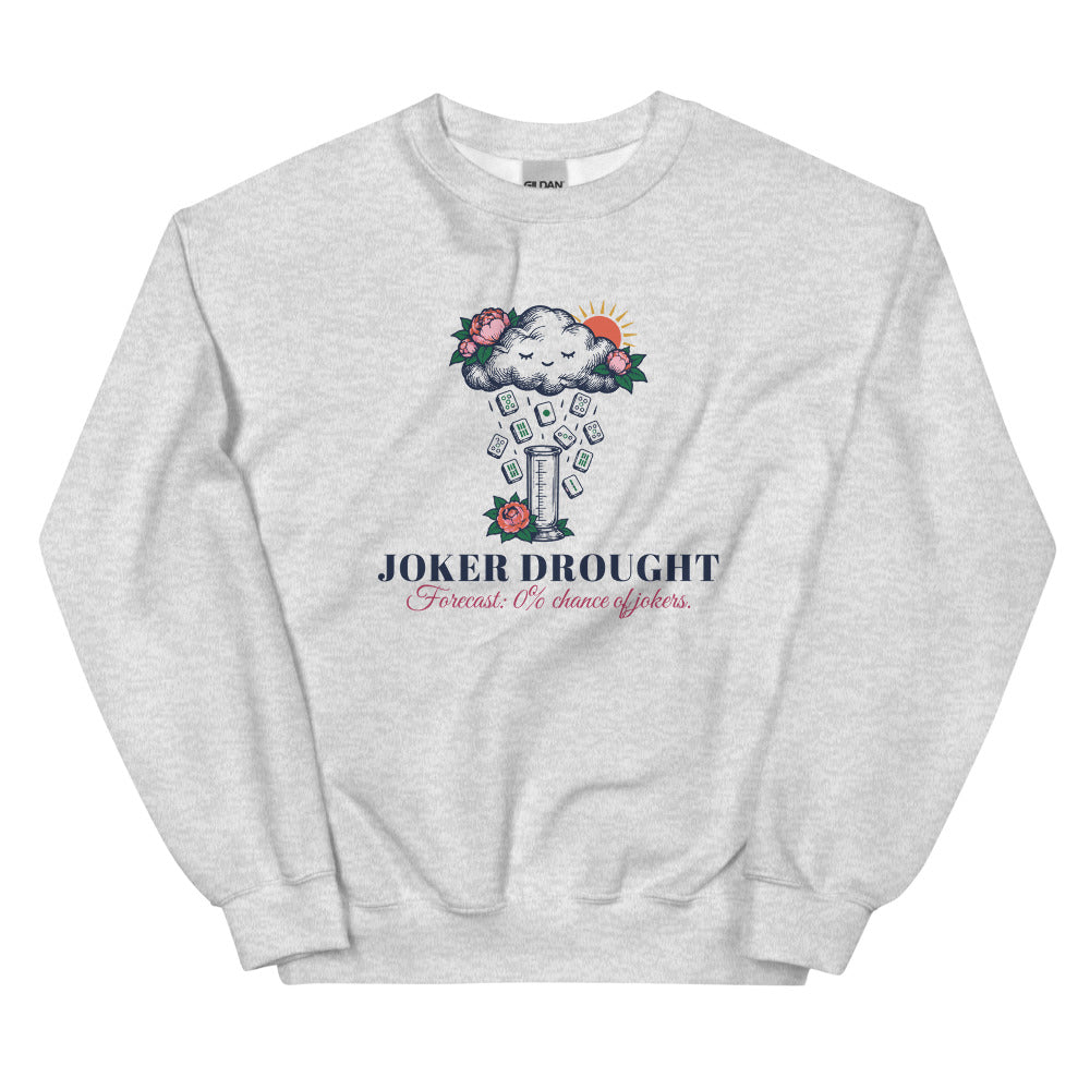 Joker Drought Forecast crewneck, Ash