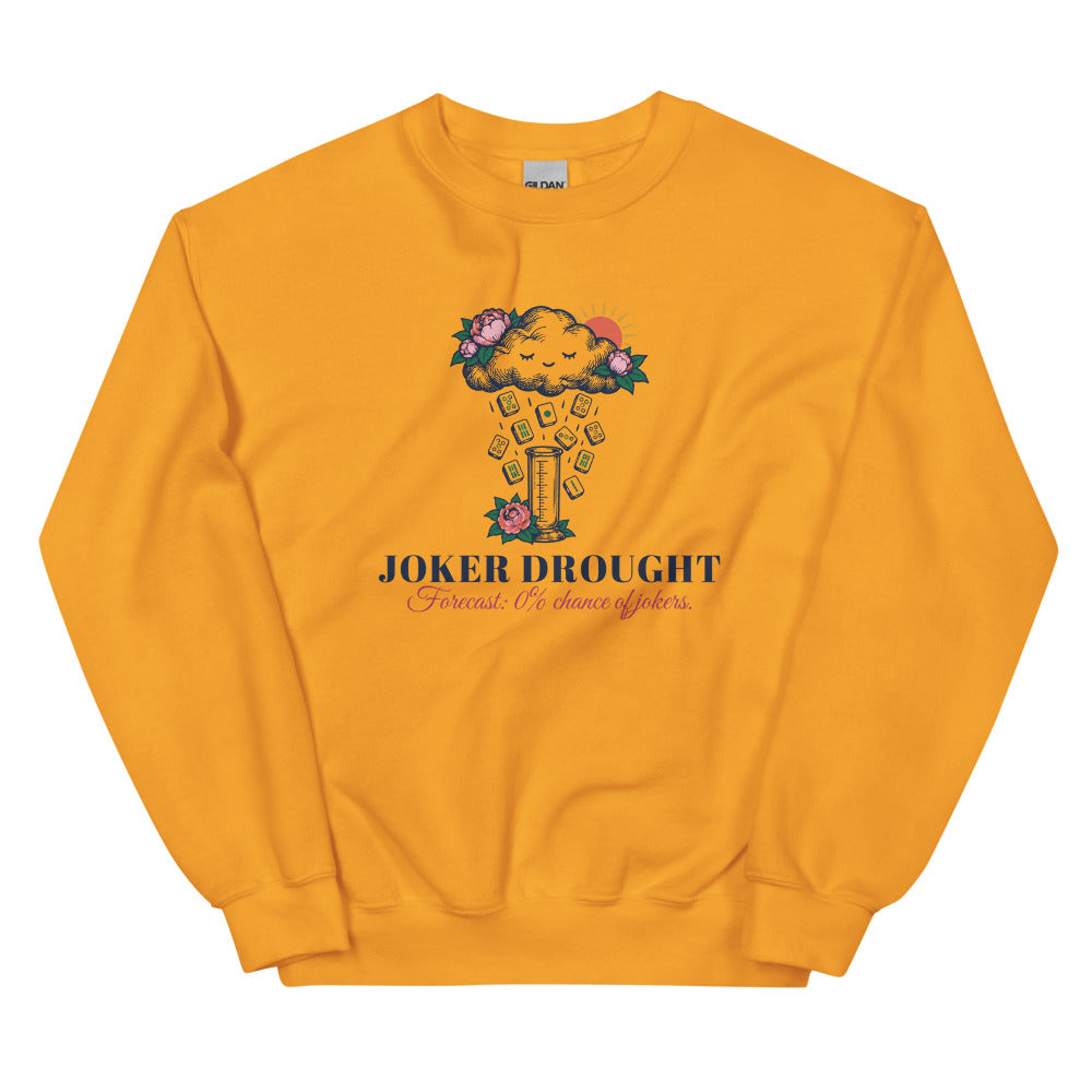 Joker Drought Forecast crewneck, Gold