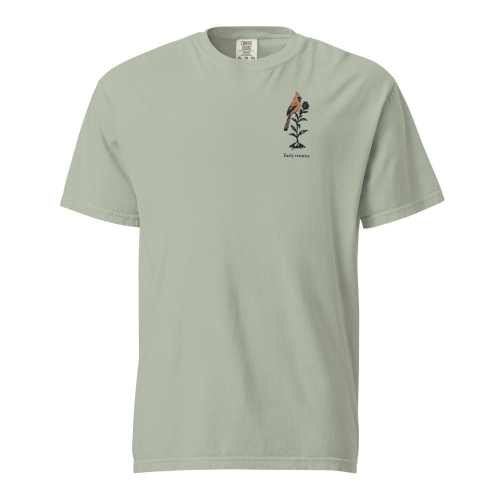 Early returns cardinal tee, Bay