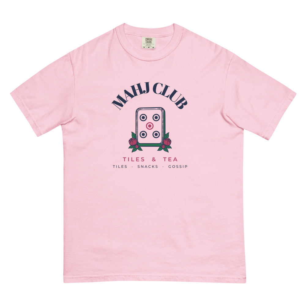 Mahj Club tee, Blossom