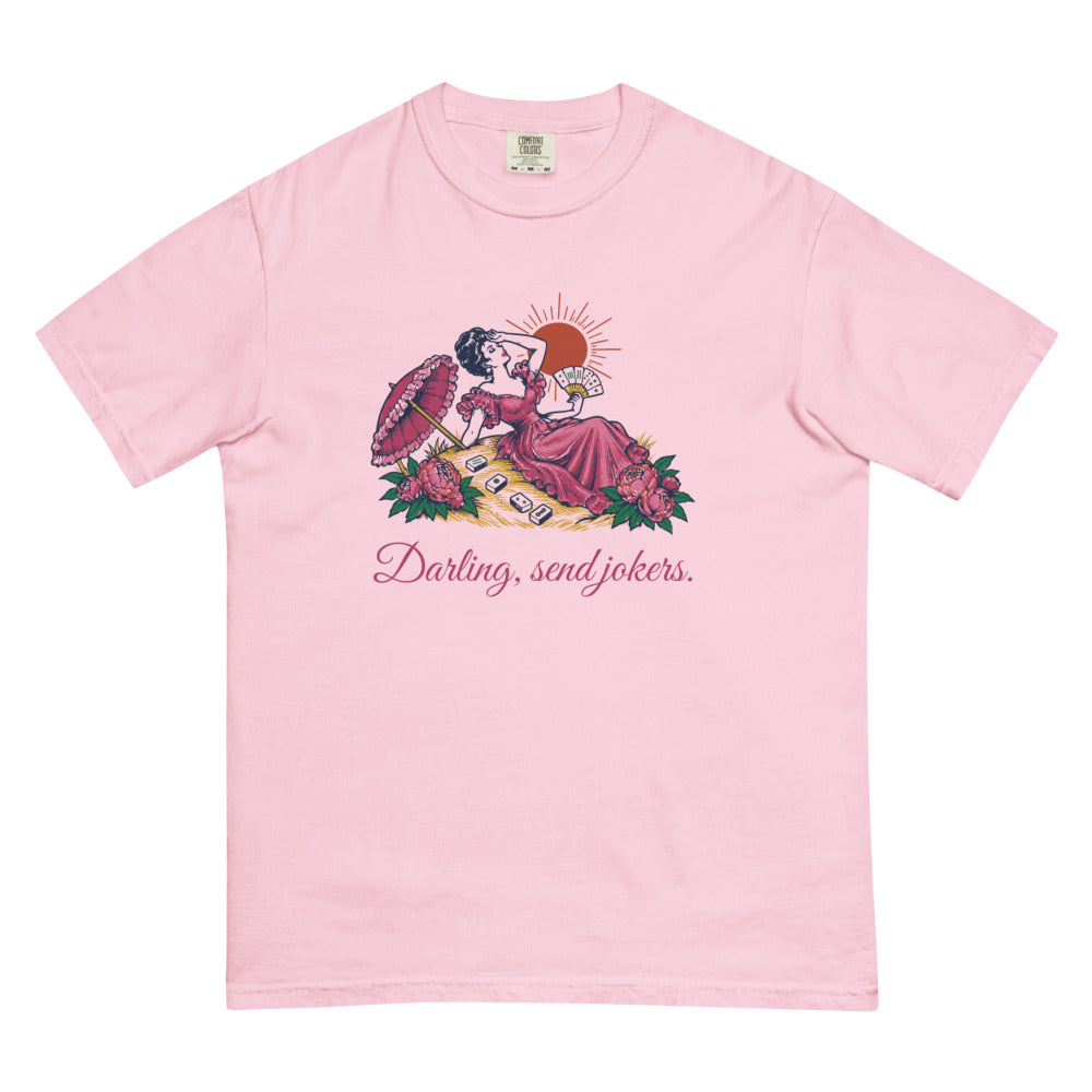 Darling, send jokers swooning lady tee, Blossom
