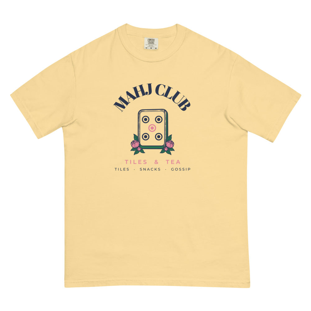 Mahj Club tee, Butter