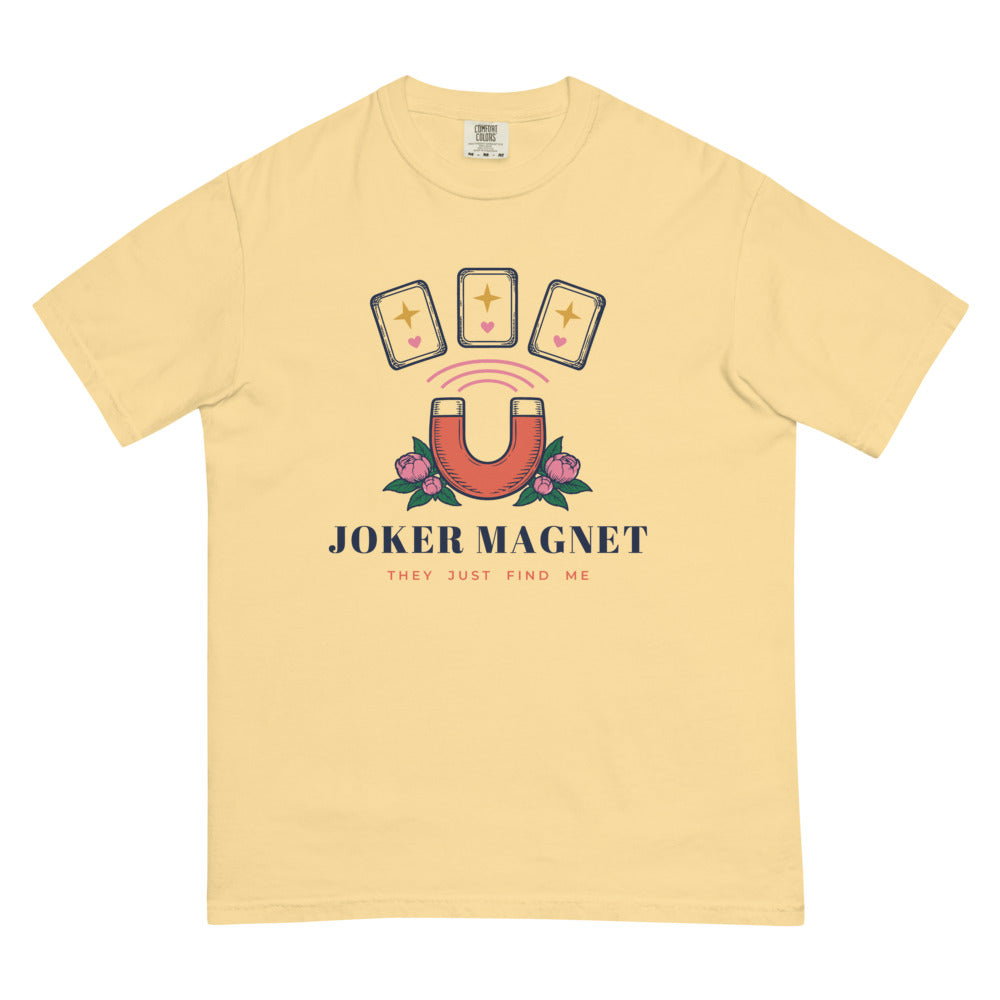 Joker Magnet tee, Butter