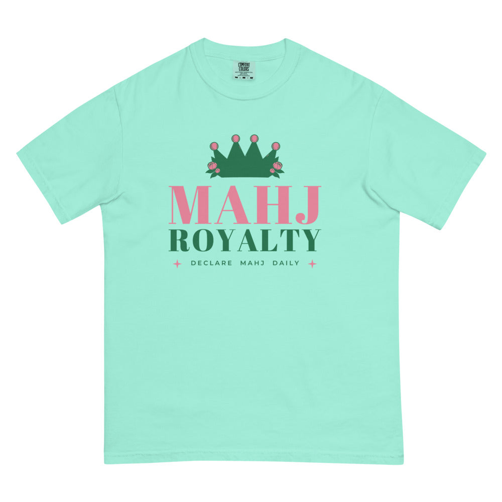 Mahj Royalty tee, Chalky Mint