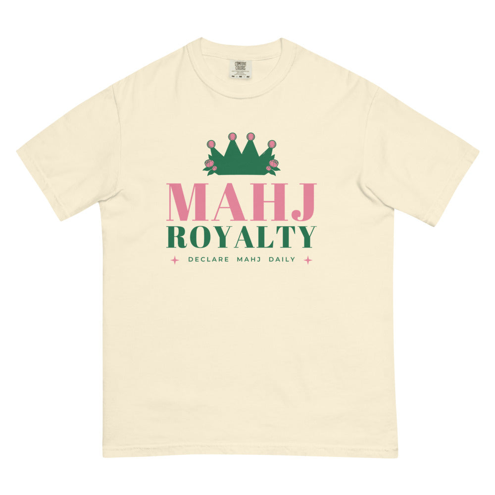 Mahj Royalty tee, Ivory