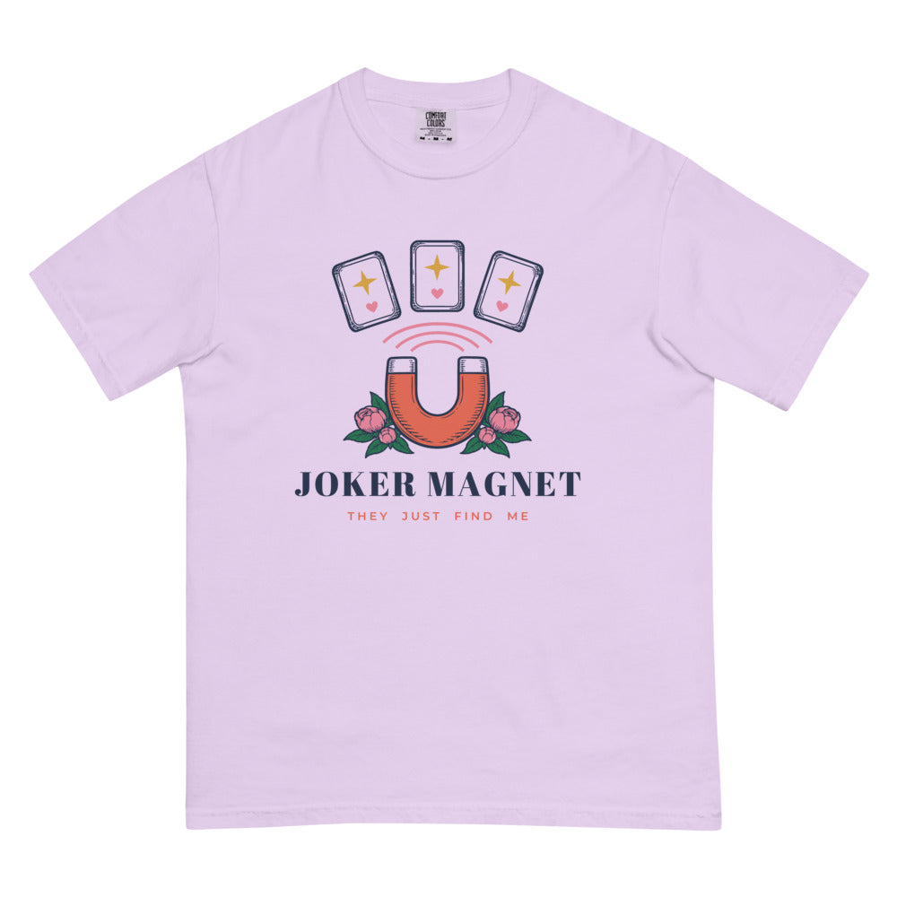 Joker Magnet tee, Orchid