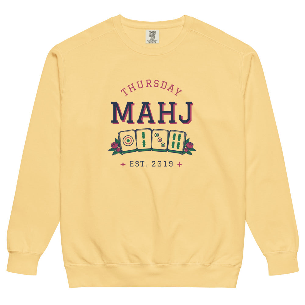 Thursday Mahj crewneck, Butter