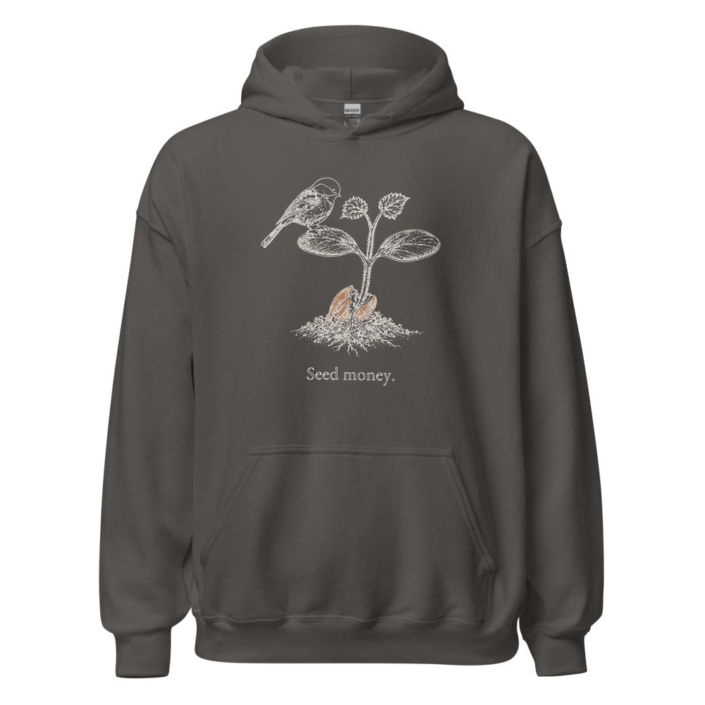 Seed Money hoodie, Charcoal