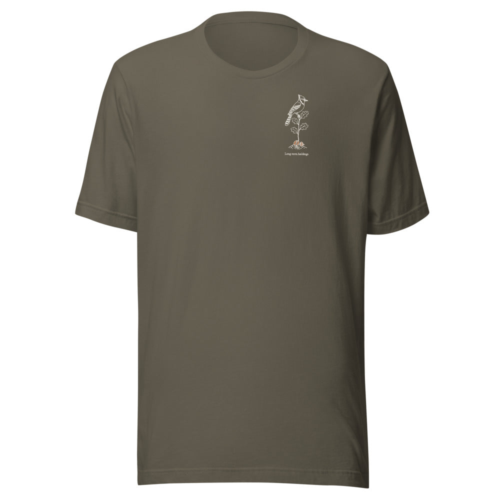 Long-term holdings blue jay tee, Army