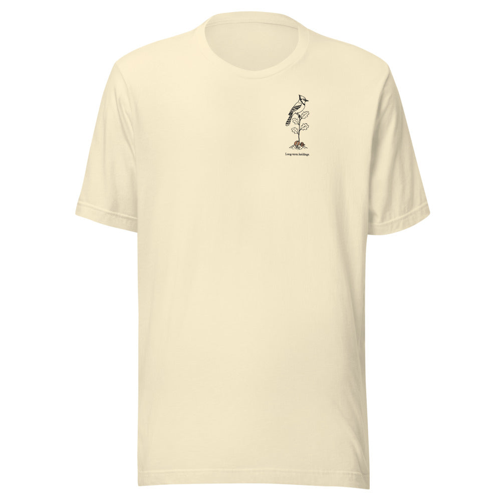 Long-term holdings blue jay tee, Natural