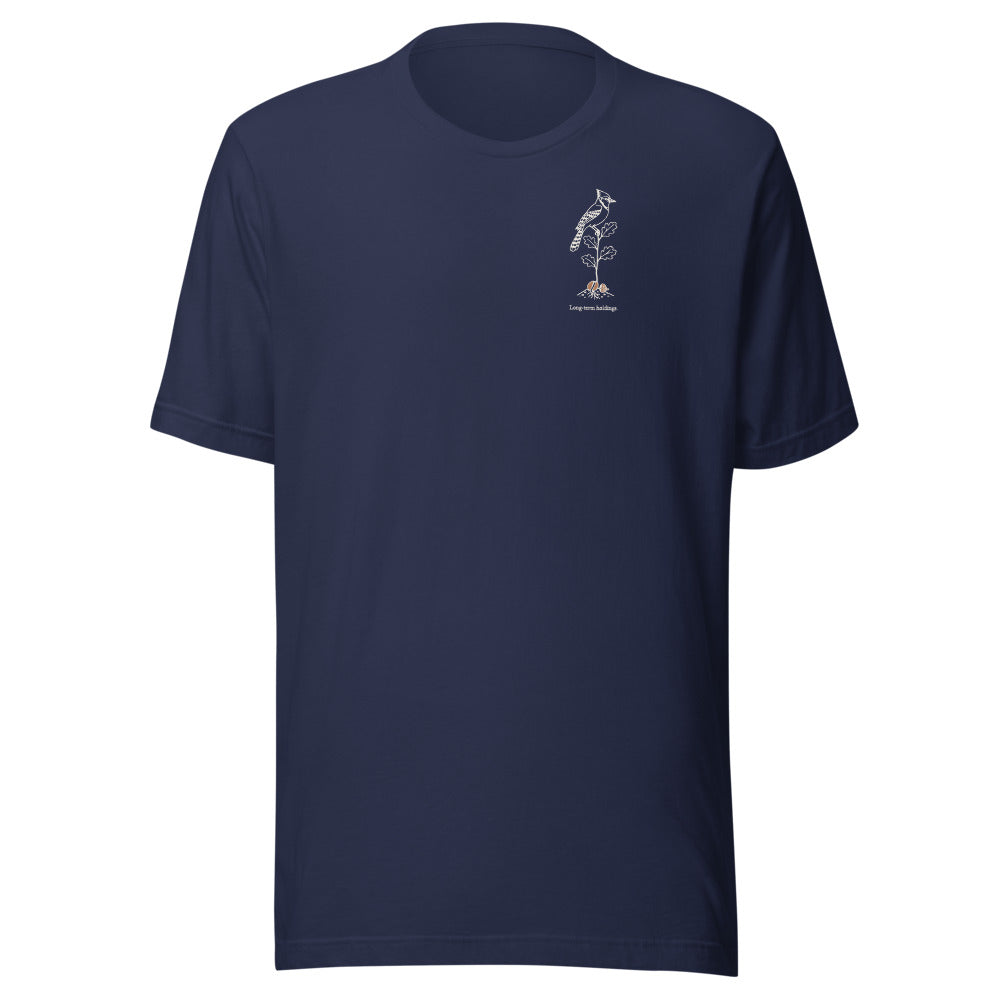 Long-term holdings blue jay tee, Navy