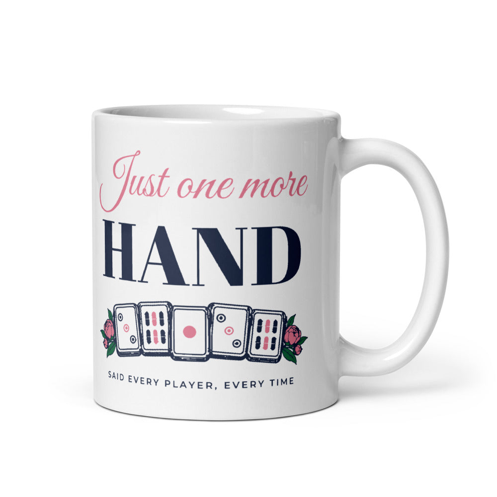 Just One More Hand mahjong mug