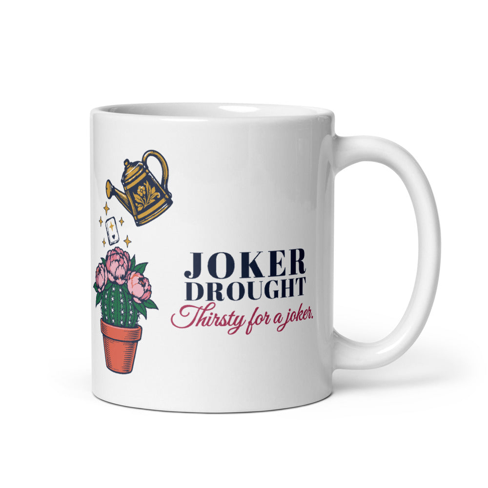 Joker Drought Thirsty for a Joker cactus mahjong mug